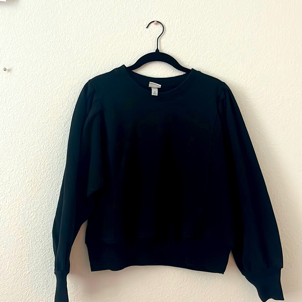 Black sweater, Perfect for chilly days! Size M in women’s.